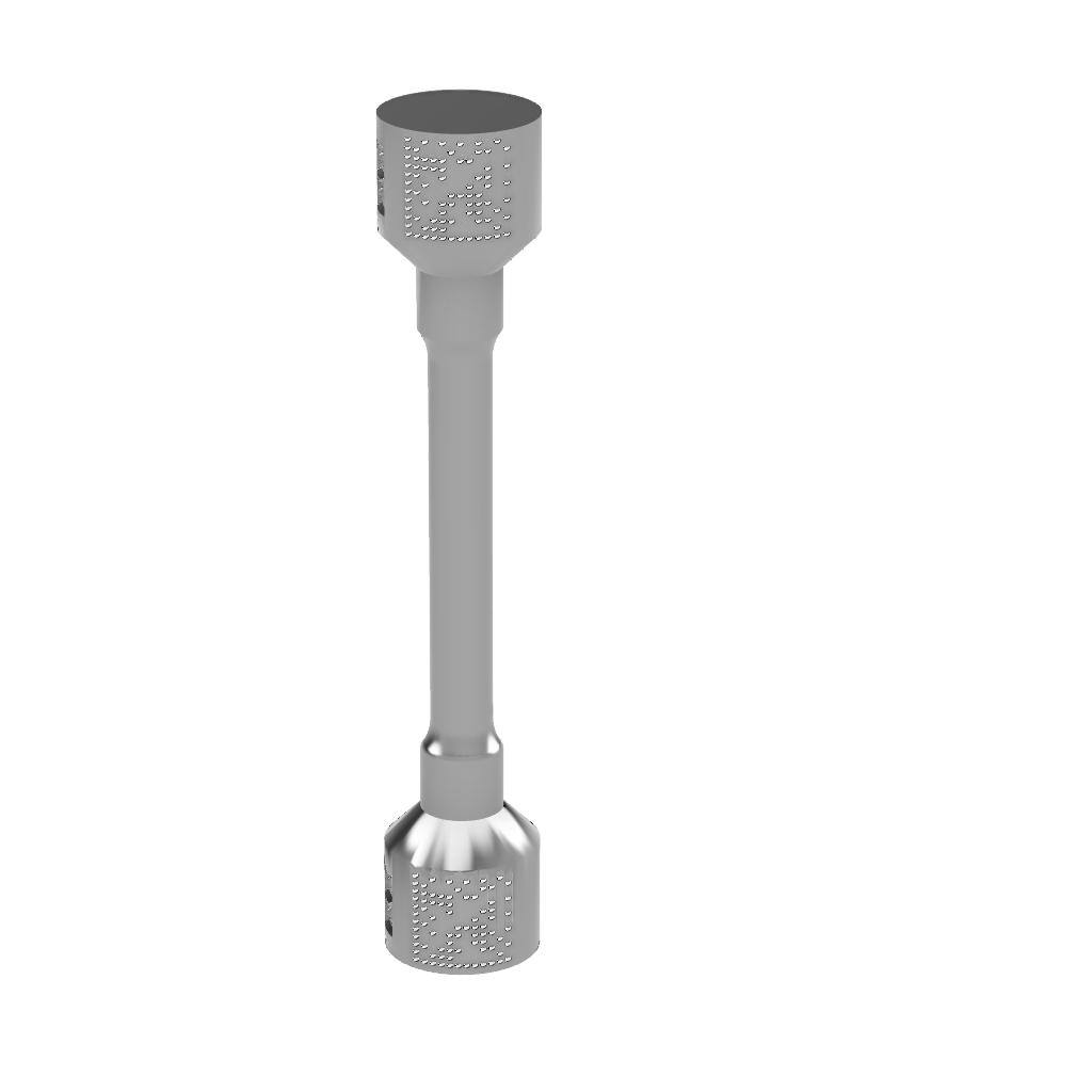 Digitale Druckdatei - Prüfkörper Zugversuch Ø8mm nach DIN EN ISO 6892-1 wie gebaut (as built)